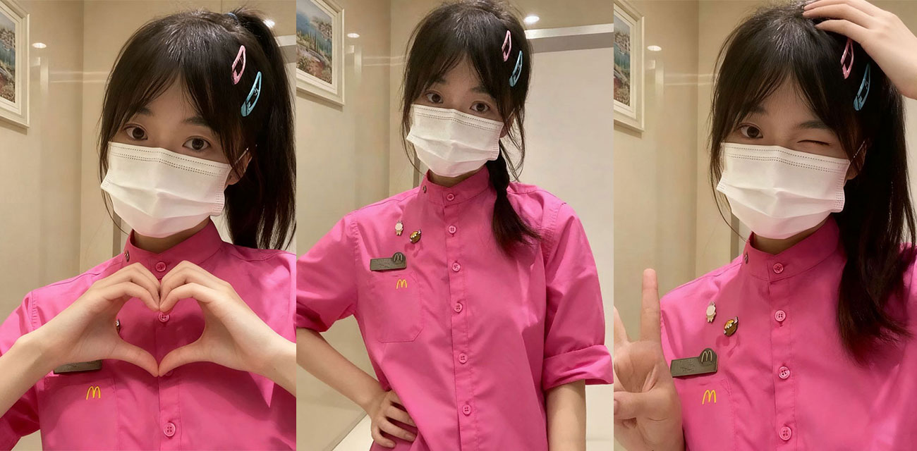 麦当劳极品学生妹被推特大神调教成淫贱母狗，带到酒店激烈打桩白虎嫩穴被操到淫水狂喷